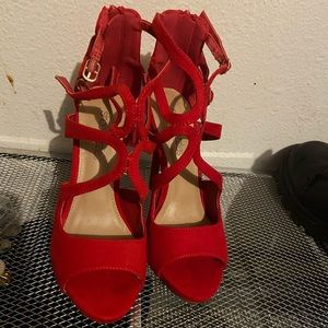 ShoeDazzle Red Heels